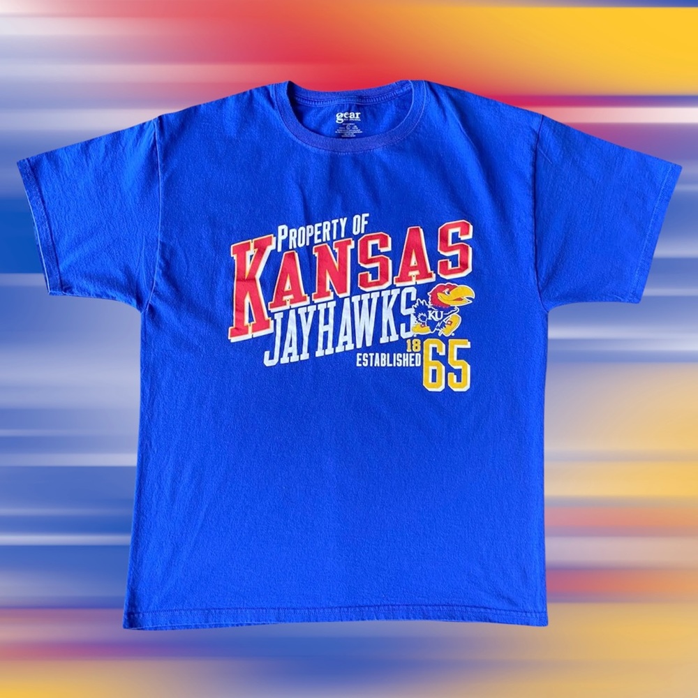 Gear for Sports 2013 Property of Kansas Jay Hawks Tee